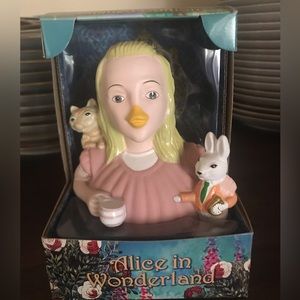 Alice in Wonderland rubber ducky NIB Celebriduck collectible